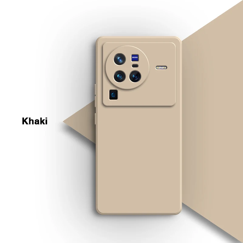 Premium Soft Liquid Silicone Shockproof Phone Case with Camera Protection