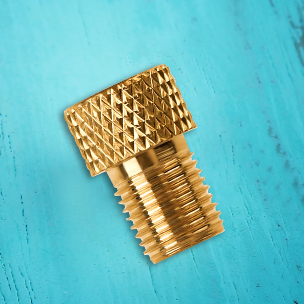 Aluminum Alloy Bike Pump Tire Adapters with Copper Valves