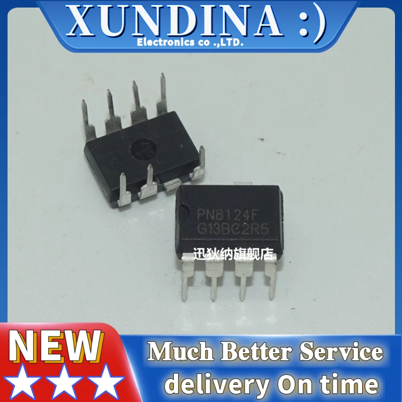 

10PCS/LOT PN8124F PN8124 DIP8 and original IC
