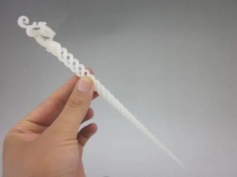 

Exquisite Ancient Chinese White Jade Hand-carved Phoenix Hairpin