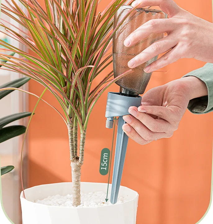 Automatic Waterer Household Drip Irrigation Flower Waterer Dripper Lazy Potted Timing Seepager Garden Self Watering Pot self watering drippers