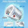 Portable Washing Machine 17.8 Lbs Capacity LED Display 8 Programs Double Inlet Child Lock 6