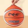 18/21/24cm Silent Basketball High-Resilience Bouncing Mute Ball Size 3/5/7 Training Foam Ball for Various Indoor Activities 4