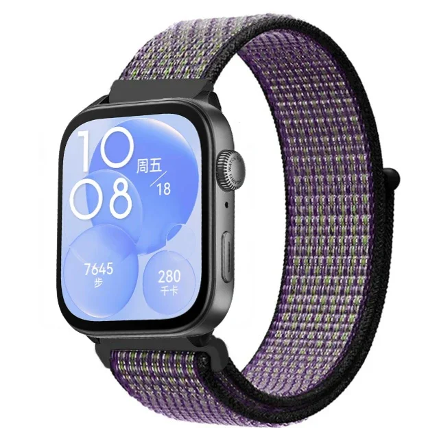 Nylon Loop Sport Strap - Soft Bracelet Band for Smartwatch Accessories