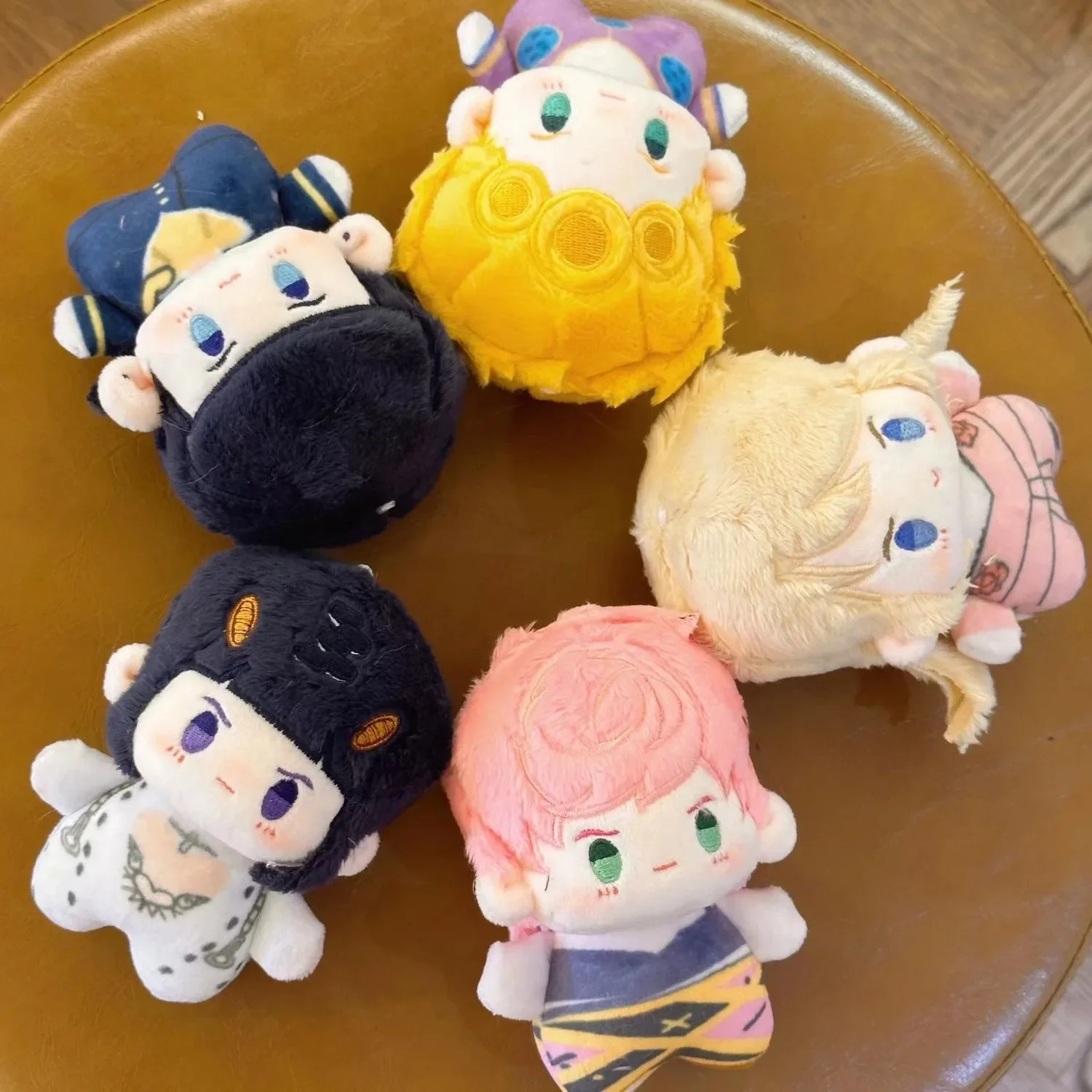 

10cm Anime JoJo's Bizarre Adventure Bruno Buccellati Cute Print Starfish Body Cotton Pendant Kawaii Gift