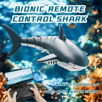 New RC Shark With Camera 2.4G Remote Control Toy Animals Sharks Submarine Pool Electric Sharks For Kids Gift Summer Water Toys 1
