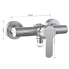Stainless Steel Bathroom Shower Faucet Bathtub Faucet Wall Mounted Hot and Cold Water Mixer Valve Nozzle Tap For Bathroom 6