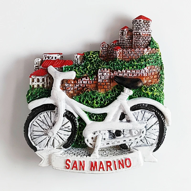 

San Marino Fridge Magnets Home Decor Travelling Souenirs Refrigerator Stickers Wedding Gifts Whiteboard Magnetic Stickers