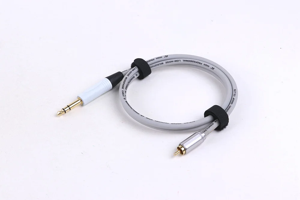 6,35 mm auf RCA-Kabel, 6,35 mm Stecker TRS-Buchse auf RCA-Stecker Stereo-Audio-Adapterkabel, kompatibel mit Verstärker, Mischpult, Lautsprecher – Detail 22