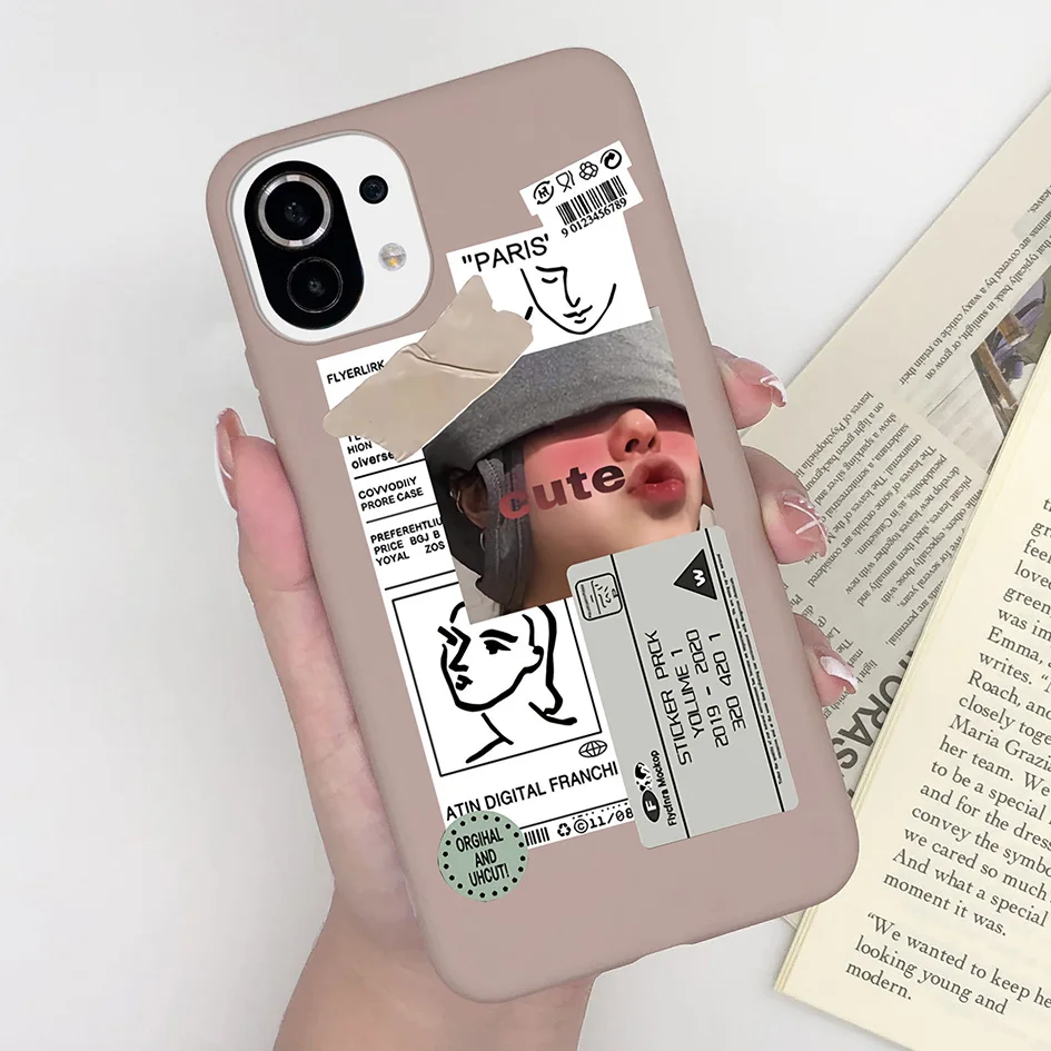 Cute Cartoon Daisy Matte Shockproof Phone Case - Elegant Protection with Casing