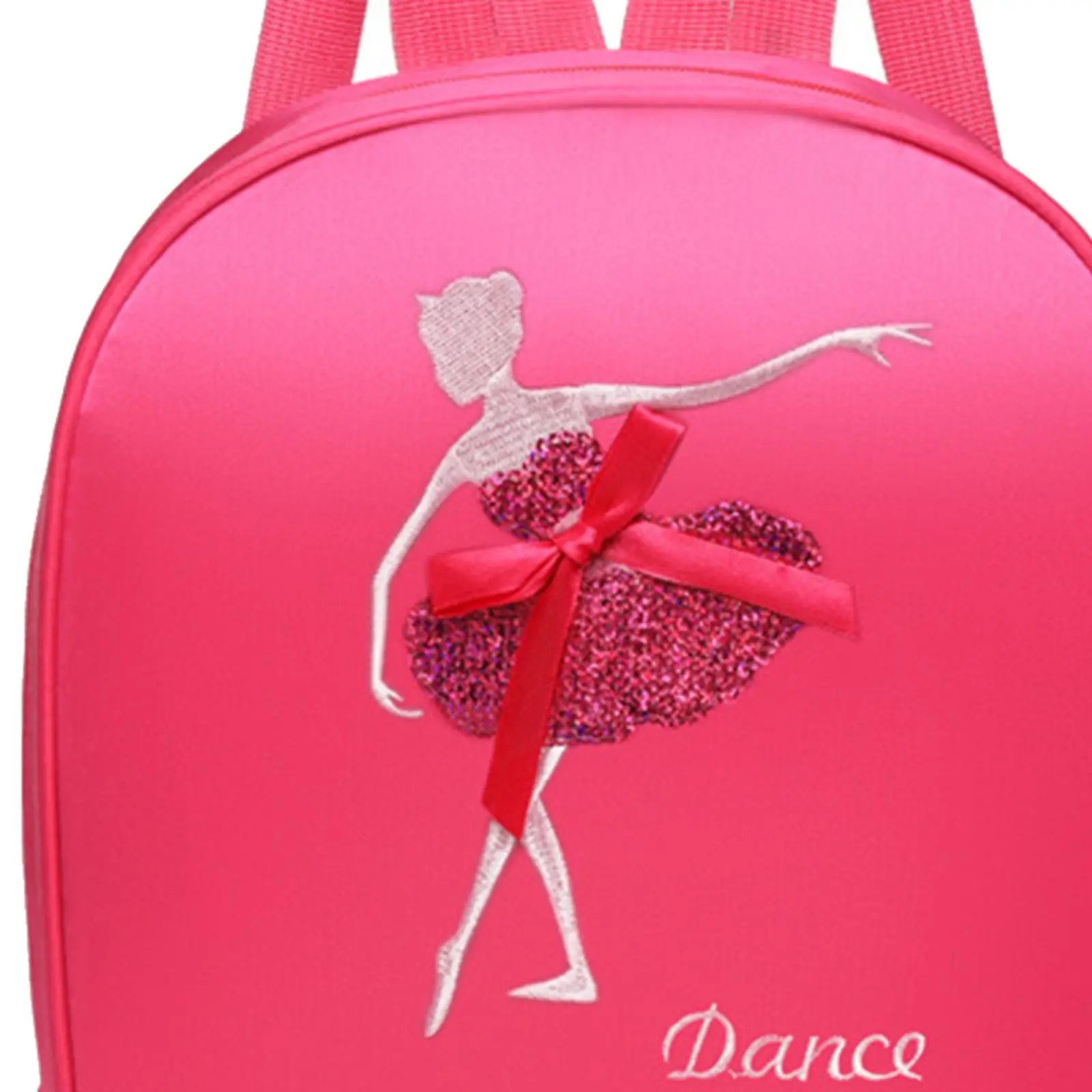 Ballet Dance Backpack Children`s Backpack Gym Bag Sweet Portable Rucksack Ballet