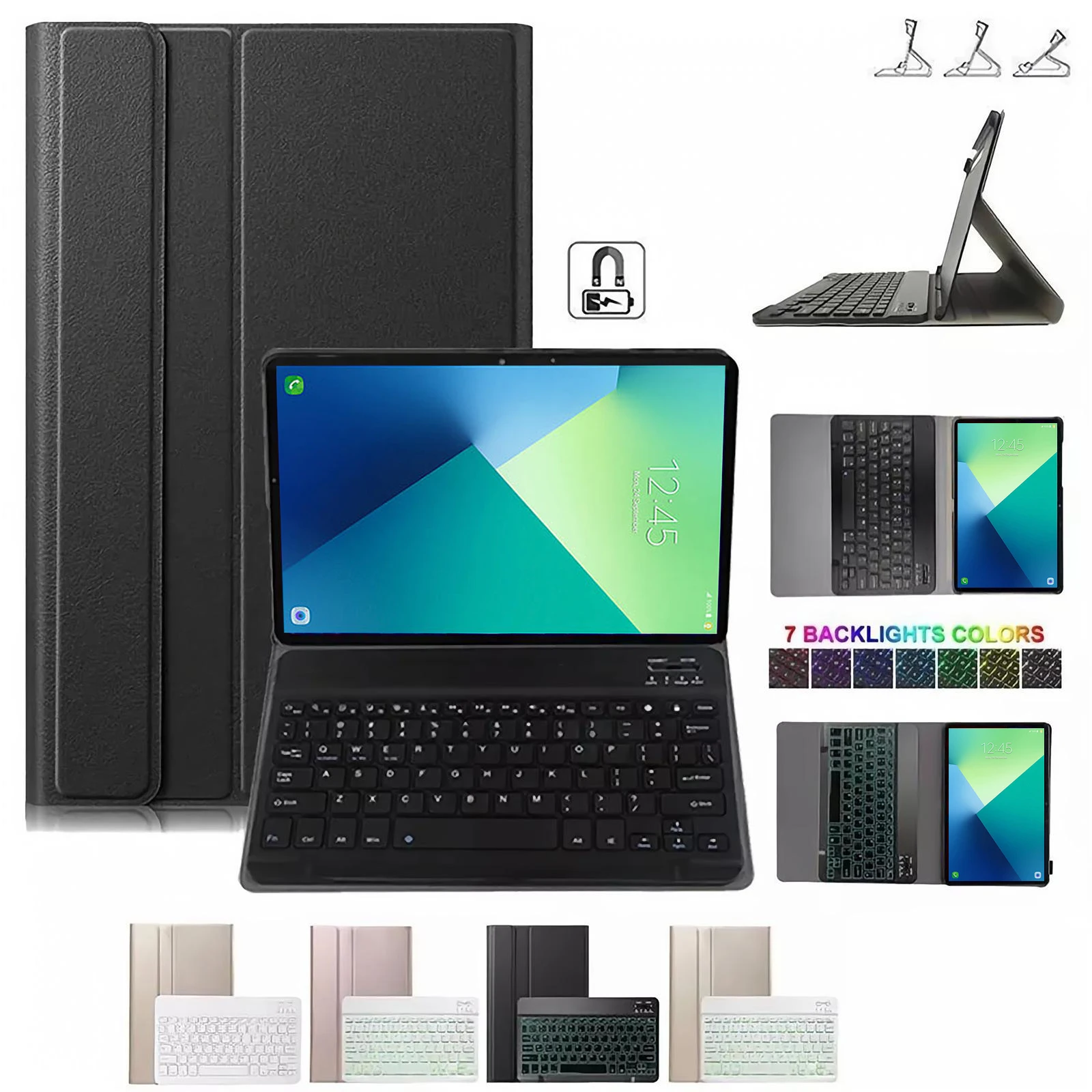 Для Samsung Galaxy Tab A 10,1 дюйма с чехлом для ручек S, чехол для клавиатуры для Samsung Galaxy Tab A 10,1 дюйма с S Pen _ P585