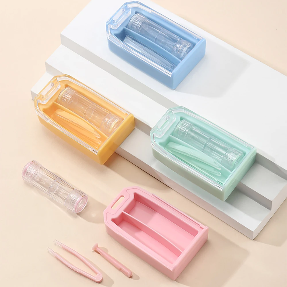 1 Set Contact Lenses Tweezers Lens Inserter Suction Stick Contact Remover