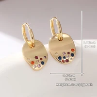 Mini boucles d'oreilles saphir Urban Summer Nights - Les boucles d'oreilles de fiançailles pour femmes sont des cadeaux nobles et élégants pour elle 4