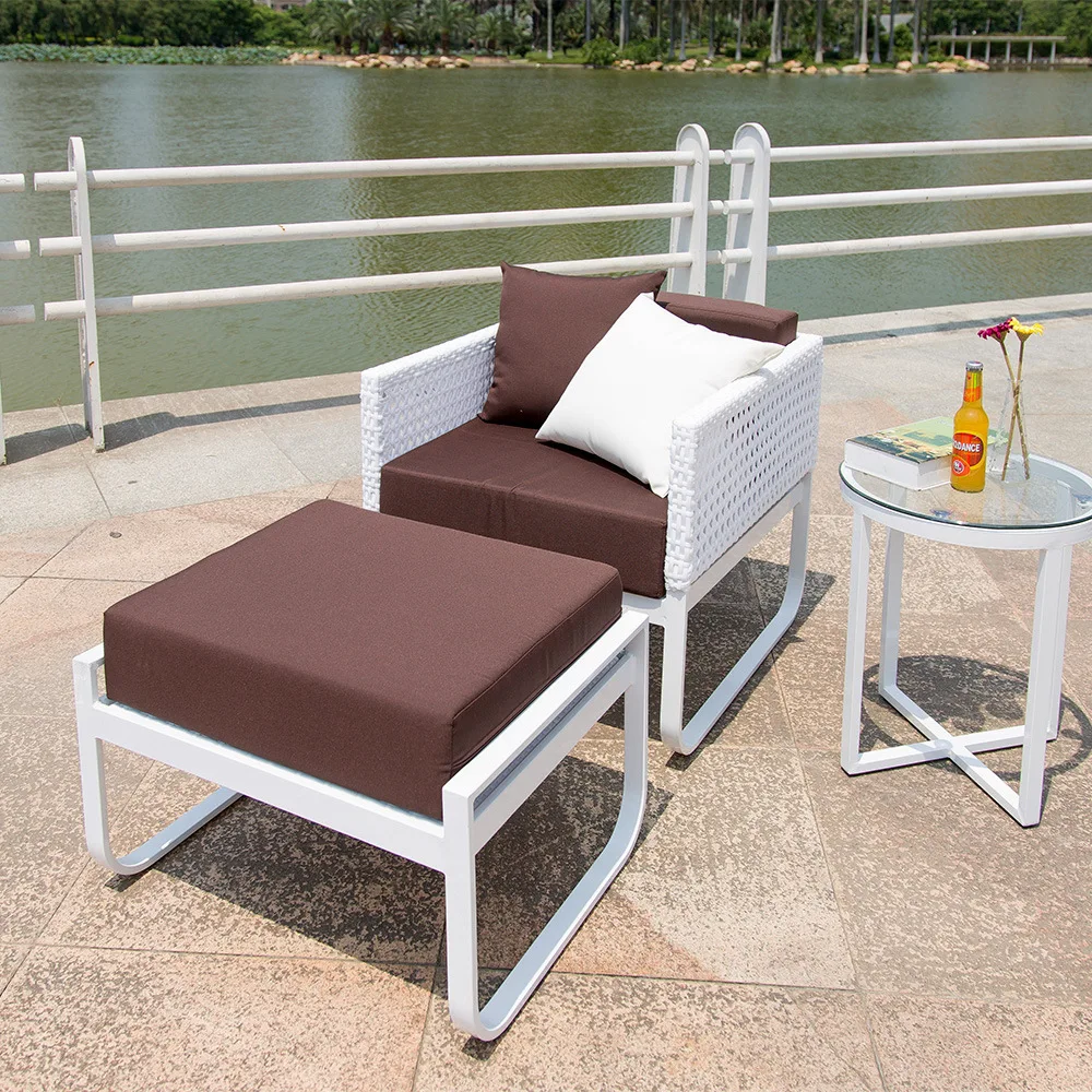 Stone water Resistant Rattan Furniture 58cm x 54cm Replacentment Seat Pad 