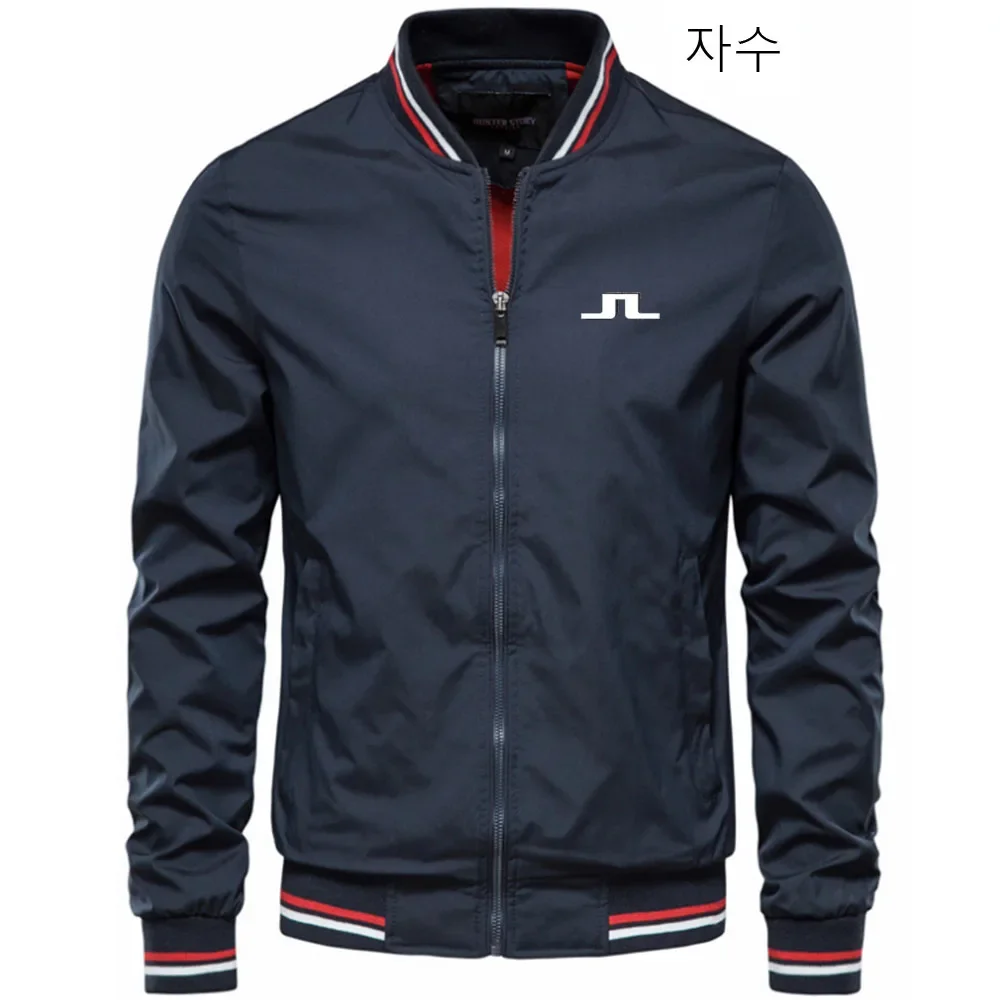 2024 New Autumn Embroidery Logo Men Jackets Golf Clothing Men Golf Jackets Men Golf Wear Men Coats Male Windbreak Clothes Men