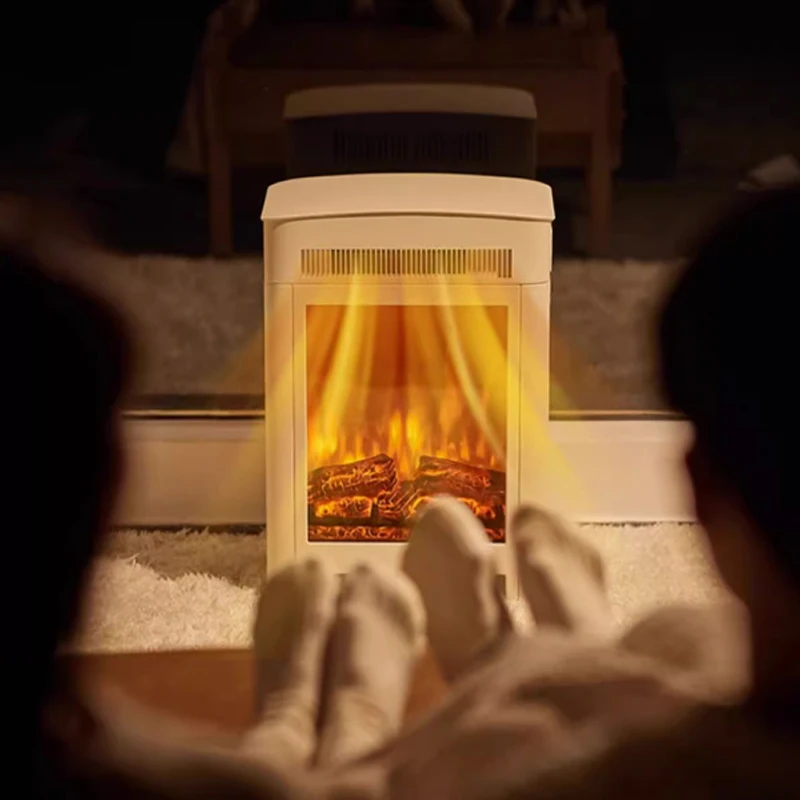 Description Picture 3 of itemFireplace  Electric Home Independent Living Room Decorating Warming Villa Built-In Flame Heating Stove Heater