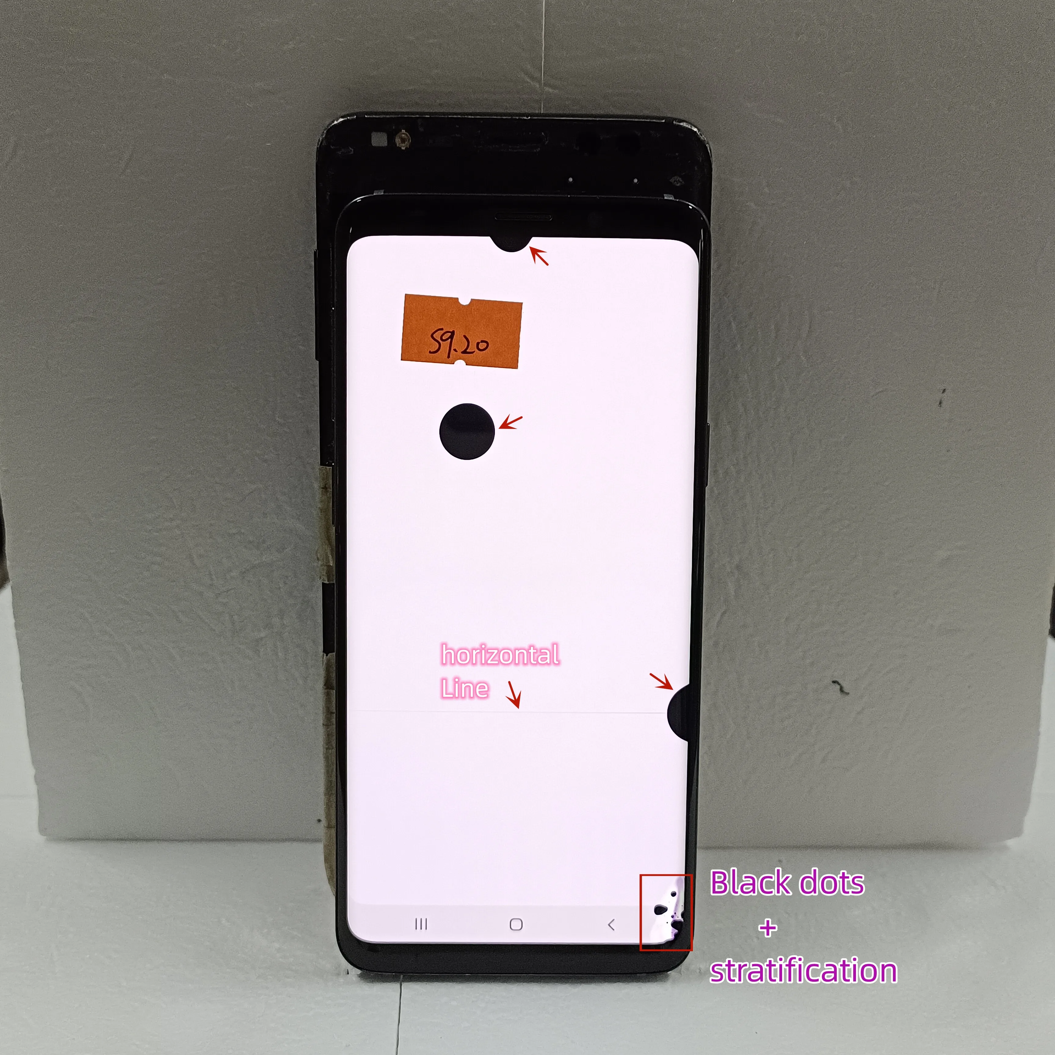 AMOLED Display For SAMSUNG Galaxy S9 Compatibility G960F LCD G960 Touch Screen Digitizer Repair Parts With Frame touch panel