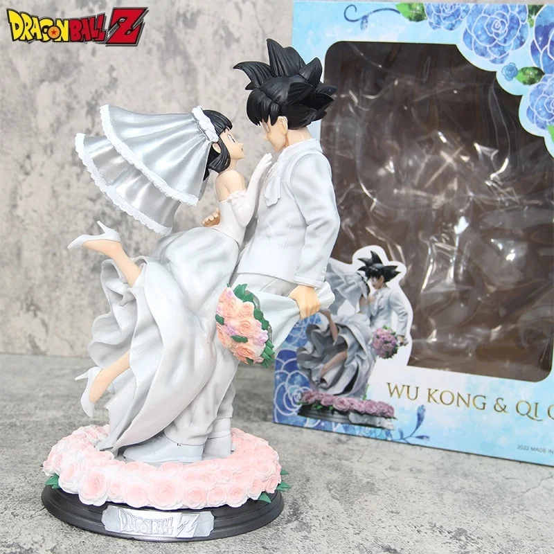 

Anime Dragon Ball Gk Goku Kiki Marriage Scene Action Figure Statue Ornament Collectible Model Valentine'S Day Gift Girls Toy
