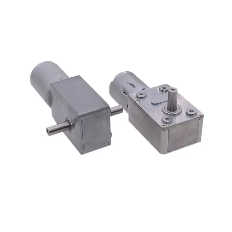 

370 Worm Gear Reducer Motor 6V12V24VSelf-locking Adjustable Speed Large Torque DC Small