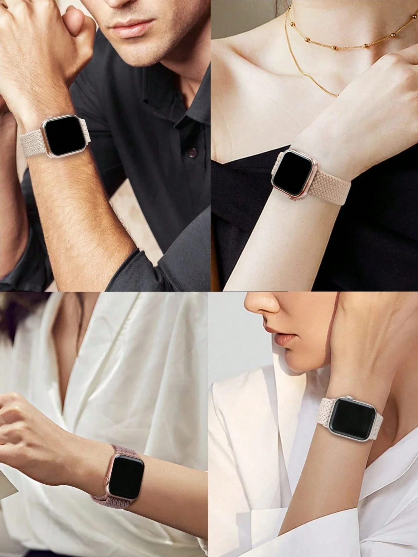 Braided Watch Strap Bracelet - Universal Fit