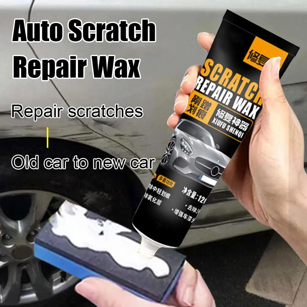 

120ml Car Scratch Repair Paste, Auto Body Compound Paste Scratch Agent Repair, Car Repair Remover Scratch Car Grinding Poli P5X7