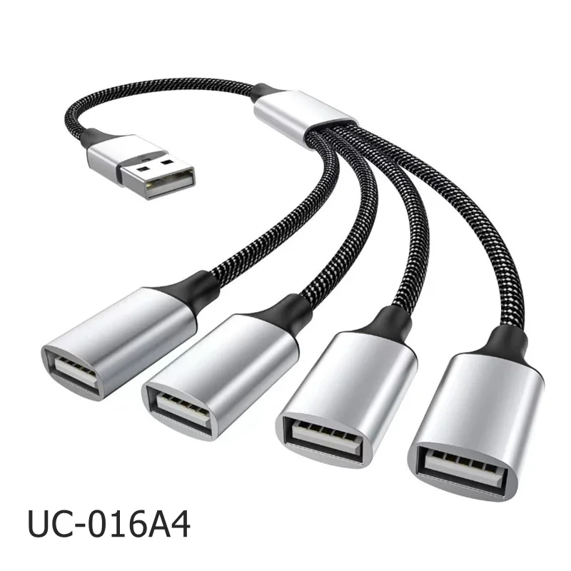 USB-C Y Splitter OTG Extension Cable and Power Adapter