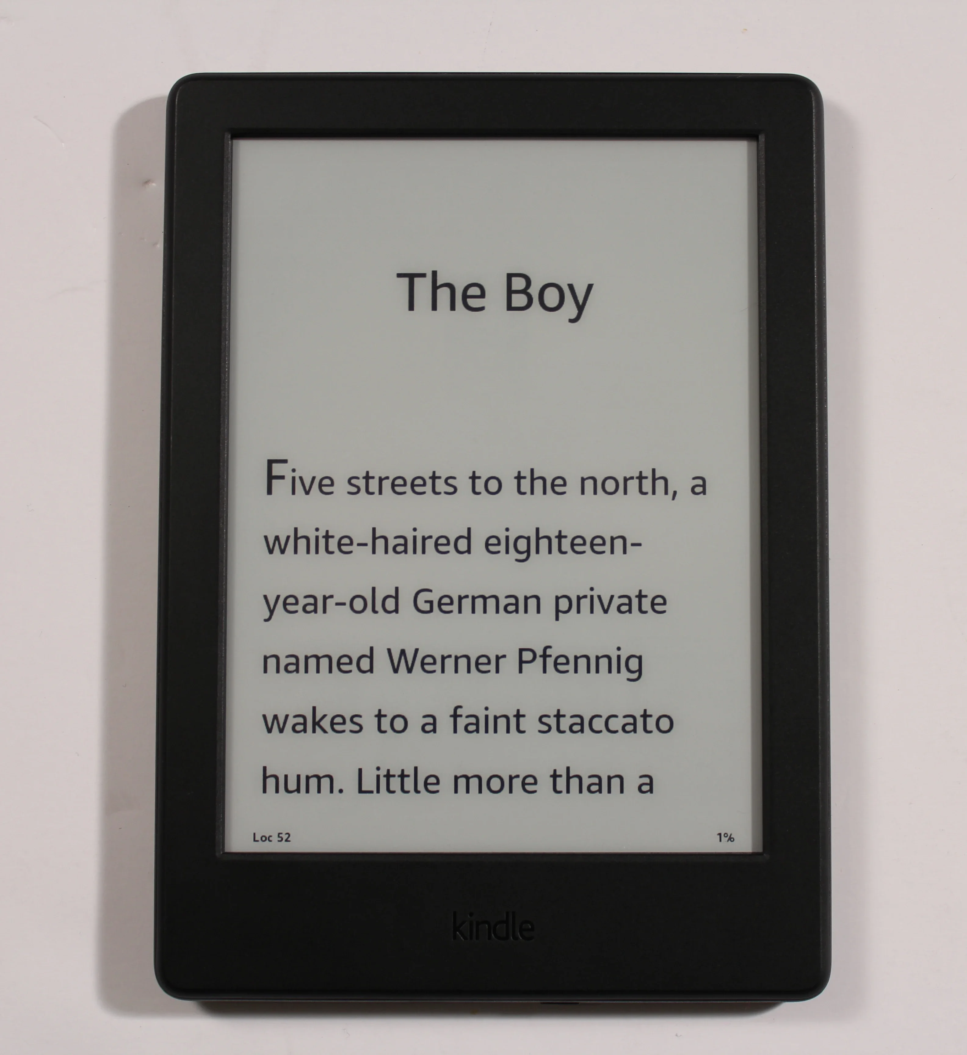 【新品】Kindle 6インチ タッチディスプレイ 本体 NWI1NjNhNjUt