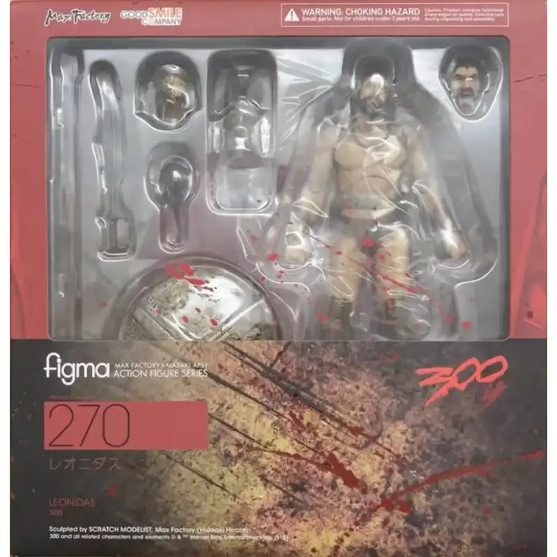 100% Original Figma 270 Leonidas 300 In Stock Anime Action