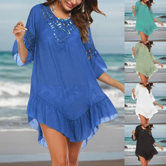 Paréo De Maillot De Bain Pour Femme - Jupe Enveloppante à Nouer