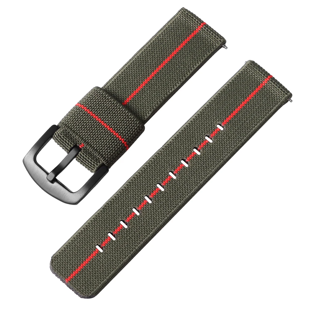 Nylon Braided Sport Watch Strap with Quick Release