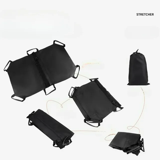 Foldable Pet Dog Cat Hammack Pet Stretcher Portable Emergency Stretcher Pet Dog Cat Bed Hammocks Pet Carrier Dog Stretcher 4