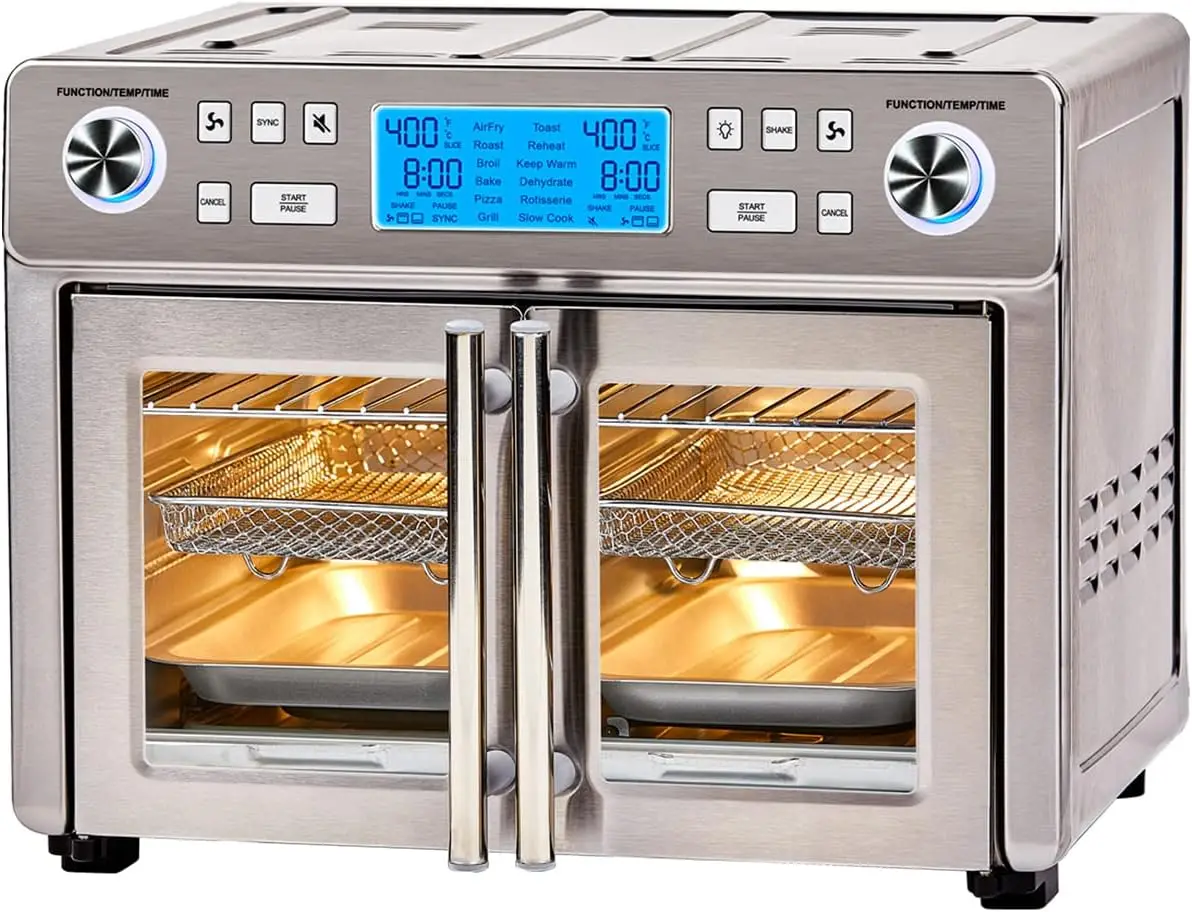 

Emeril Lagasse Dual Zone 360 Air Fryer Oven Combo with French Door