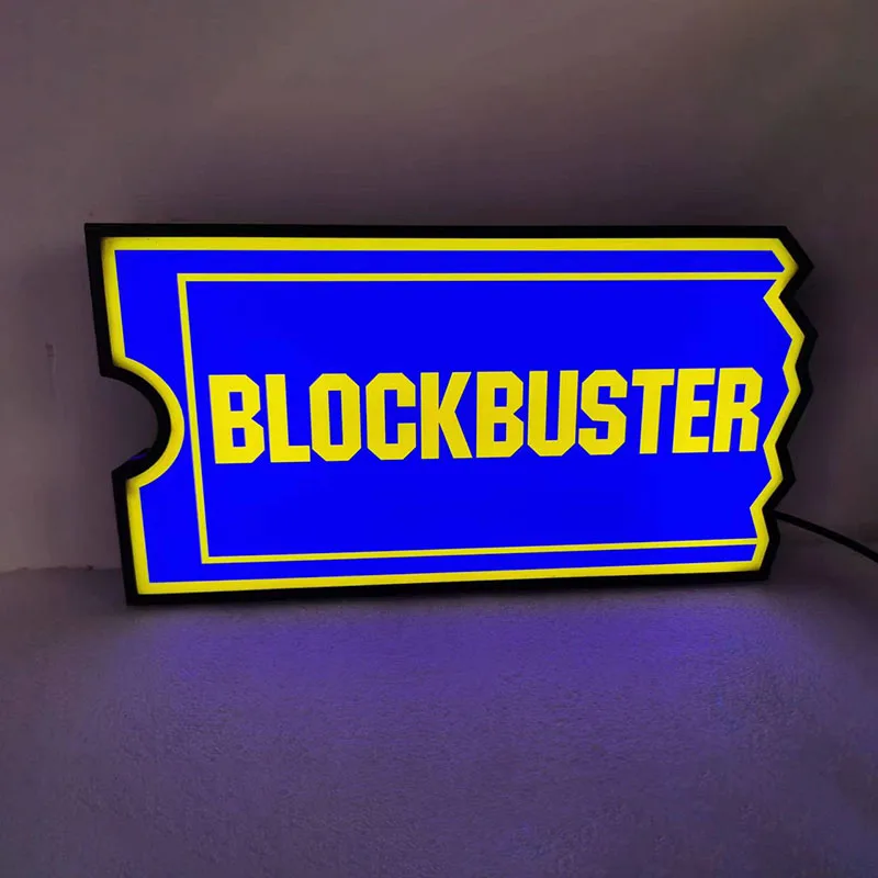 Caja De Luz LED Retro Blockbuster Tamaño A4 - Incluye 204 Letras Y Caracteres, Funciona Con USB, Ideal Para Mensajes Personalizados