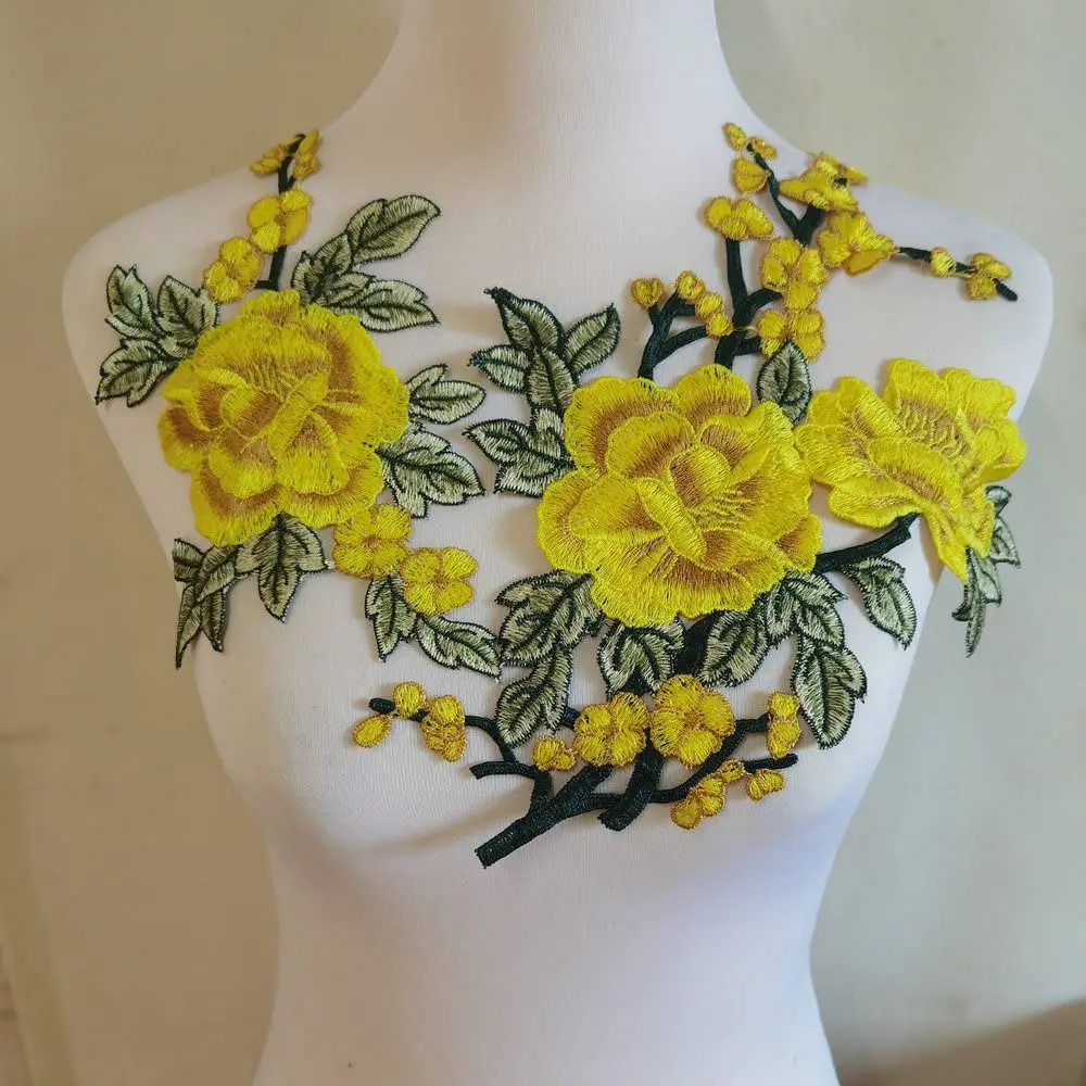 Embroidered Patch Set for Clothing Repair and DIY Decoration