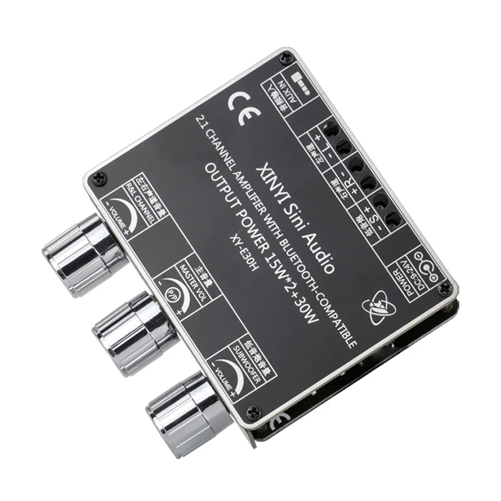 

Amplifying Module Bluetooth-compatible 5.1 360 Degree Rotary Knob 92db 20-30KHz APP Control Music Amplifier Board