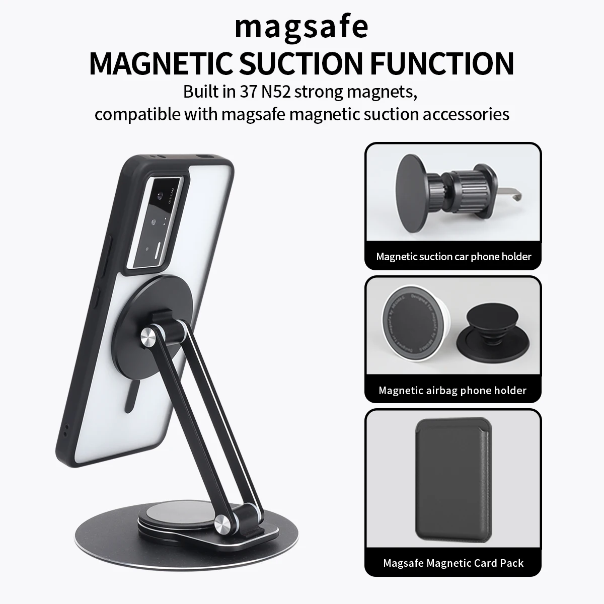 Luxury Matte Shockproof Phone Case with Magnetic Wireless Charging Compatibility