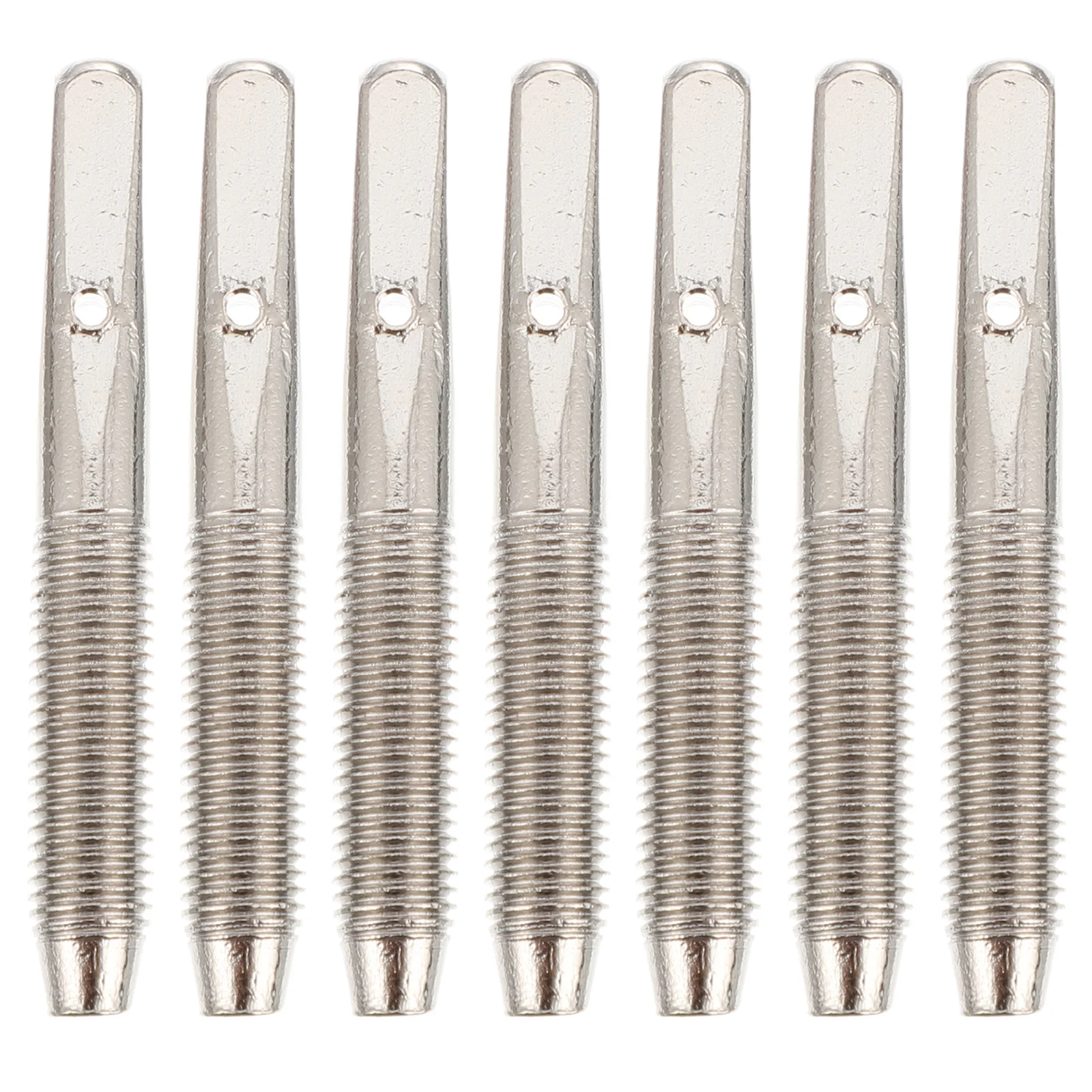 

7 PCS Lyre Fastening Nails Musical Instrument Part Fixing for Harp Saddle Metal