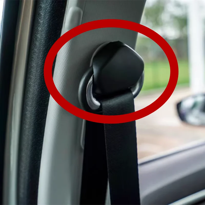 Car Seat Belt Accessory Car interior Seat Belt Cap Decoration Buckle Block For VW Golf 4 MK4 IV New Lavida 1J0857731B