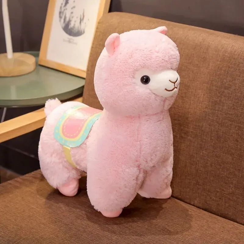 35CM Cute Alpaca Plush Toy Soft Animals Plush Alpacasso Alpaca Llama Dolls Stuffed Toys Pillow for Children Birthday Gift 5