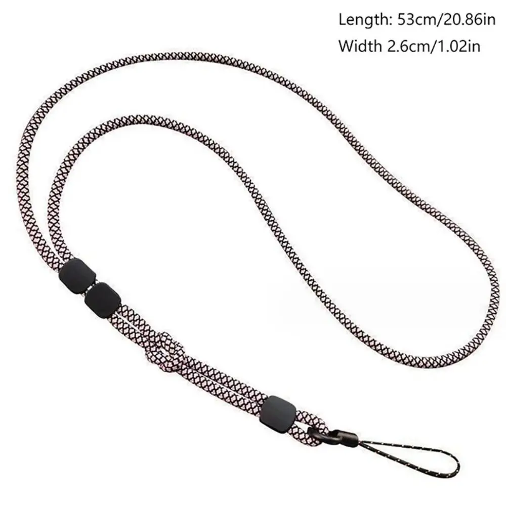 Hand-Woven Adjustable Neck and Wrist Phone Lanyard, Anti-Lost & Detachable