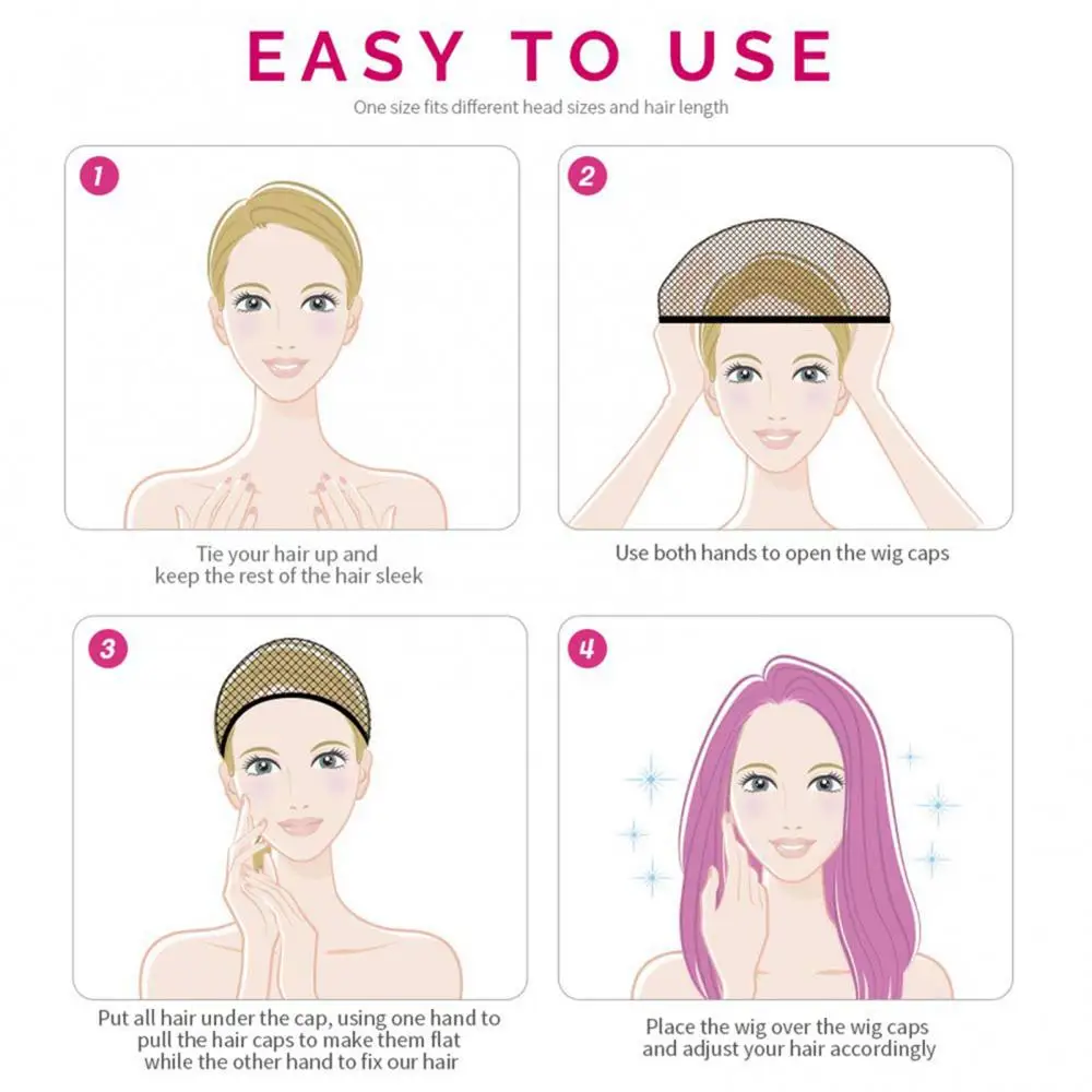 Wig Caps Hair Nets Wig Accessories for Women Men