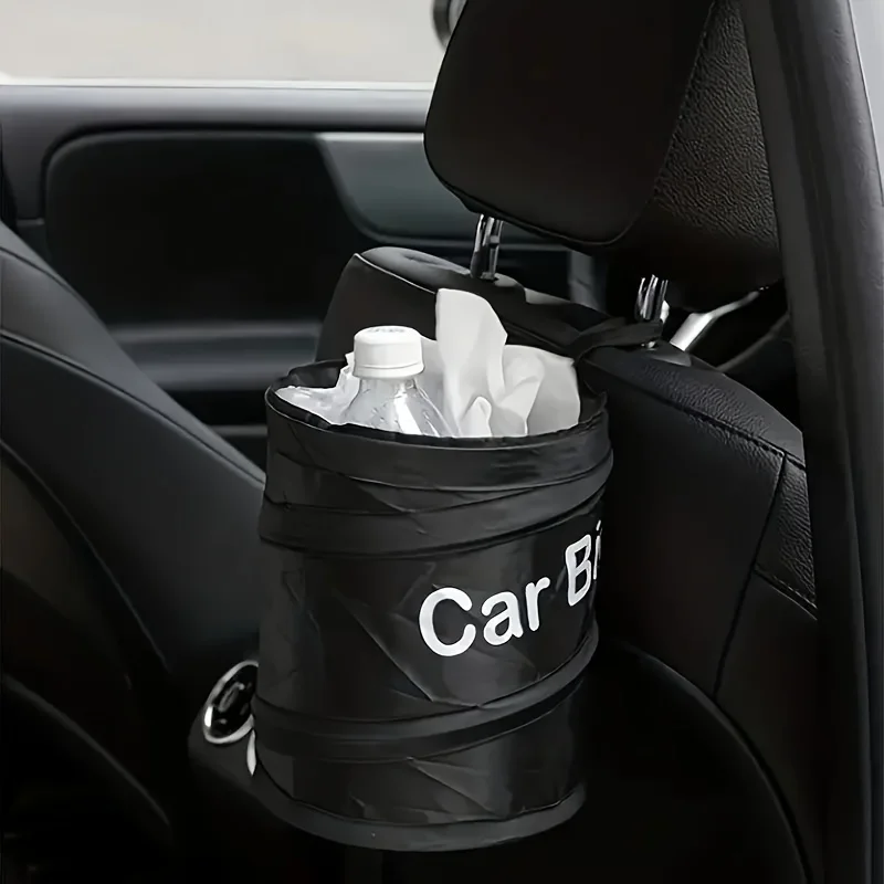 Collapsible Portable Trash Can Leak-proof For Vehicles Homes Offices