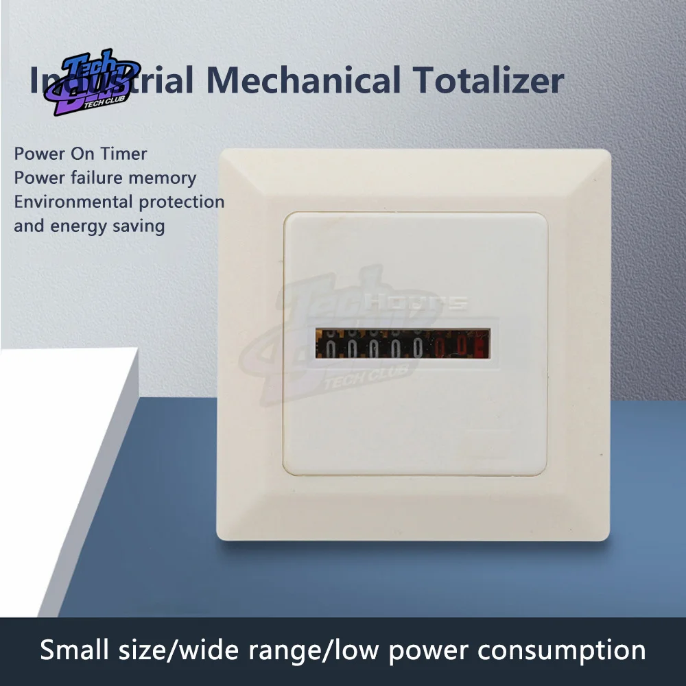AC220-240V HM-1 0-99999.9 시간 타이머 기능 전자 밀폐형 카운터 디지털 미터 게이지 0.3W 50Hz 전기 도구 용