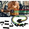 11Pcs Sport Rubber Band for Fitness Equipment Resistance Bands Elastic Band for Pulling Up Gym Exercise Training Body Sports