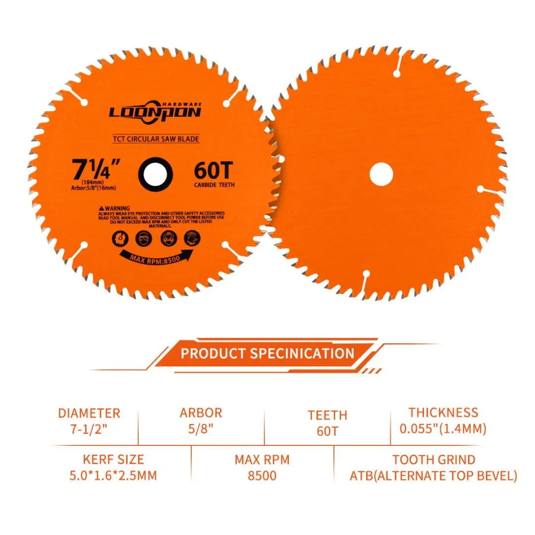 115-254mm TCT Circular Carbide Saw Blade Cutting Disc For Wood Cutting Tool Woodworking Cutting Saw Blade Disc