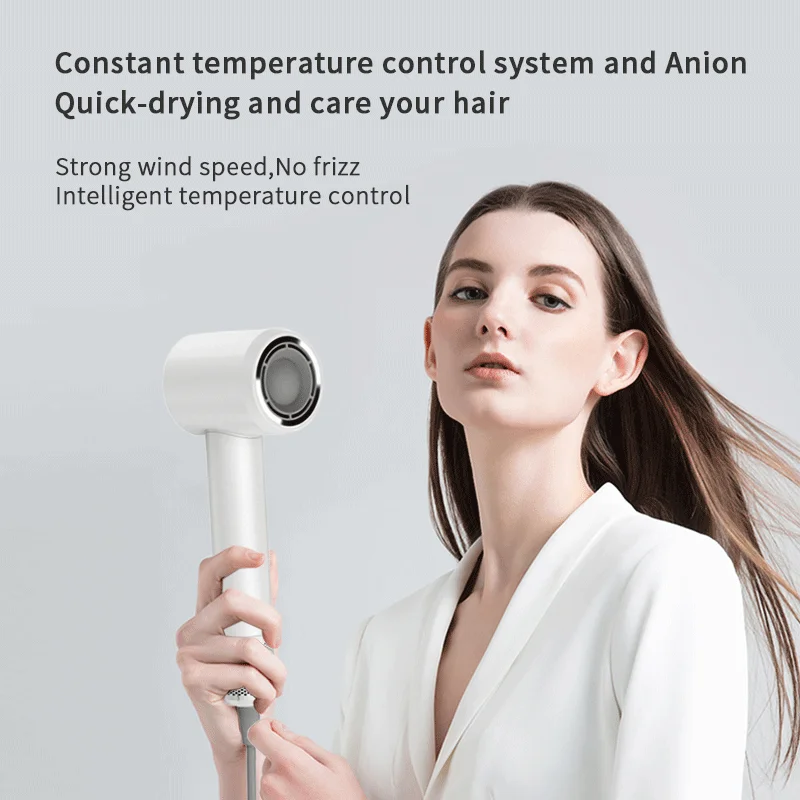 High Speed high anion Smart Intelligent Temperature Control Hair Dryer PLUZZ X116
