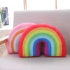New Cute Rainbow Shaped Pillow Kids Plush Toy Office Sleeping Neck Pillow Children's Room Soft Comfortable Cushion Home Decor 1