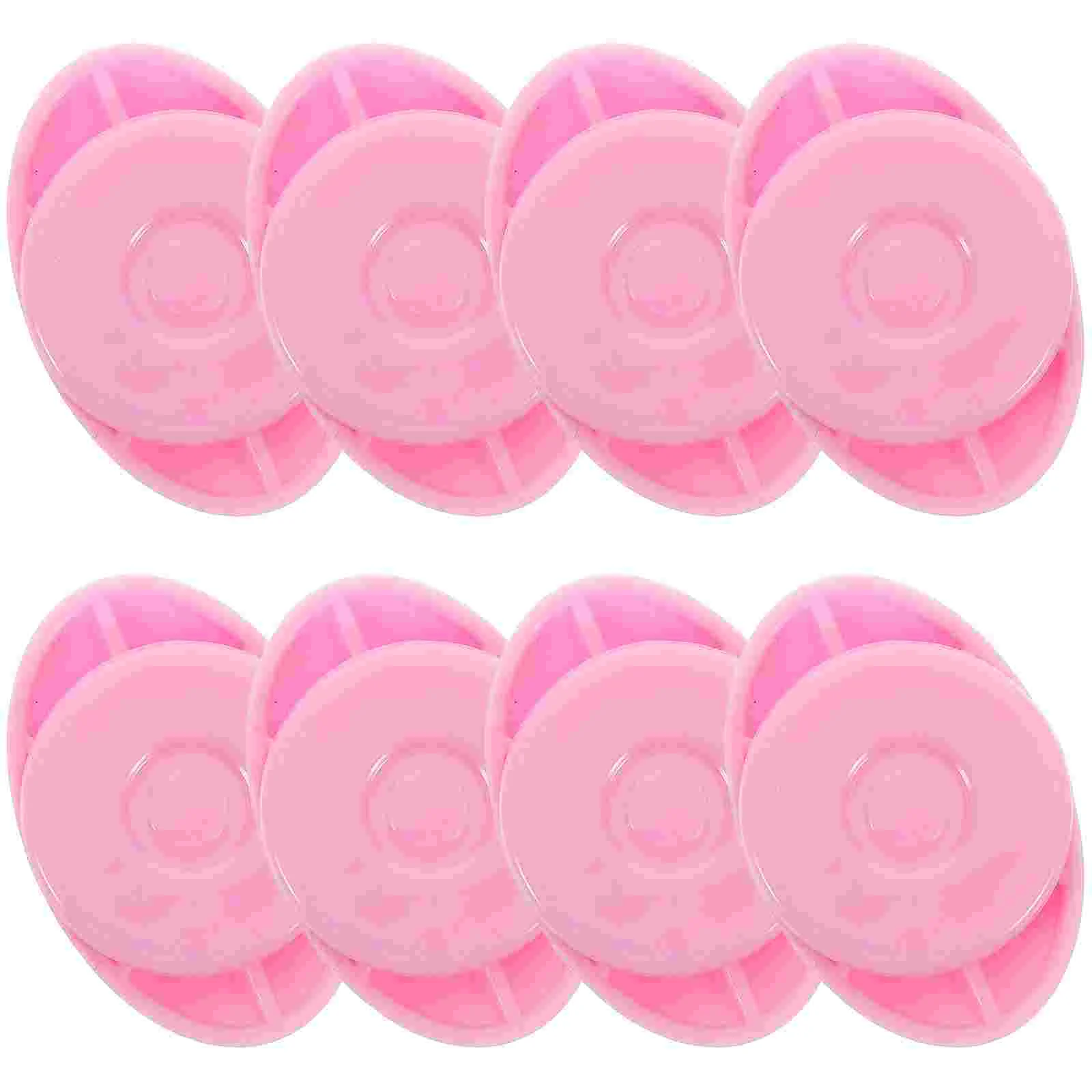 8 Pcs Bibs Magnetic Number Magnets Marathon Clips Race Holder for Runners Pink Running