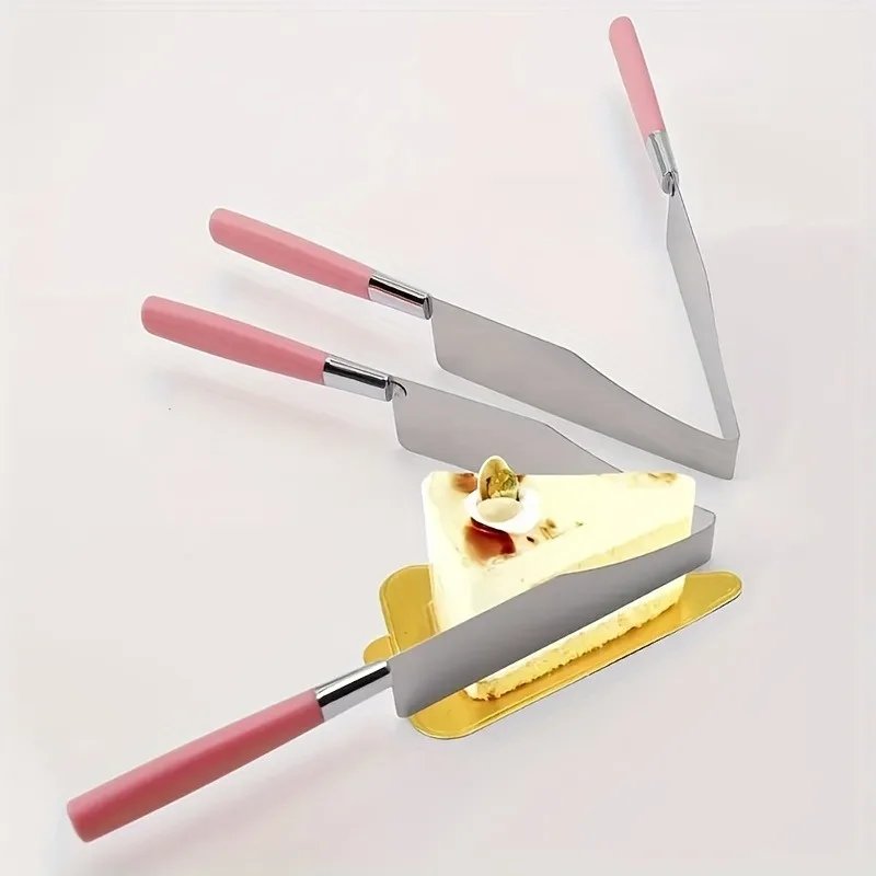 One piece, Stainless Steel Cake Slicer-Creative Cake Slicer, Pastry Slicer, Pizza Pie Slicer-Convenient Kitchen Tool